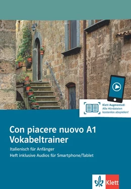 Abbildung von Con piacere nuovo A1. Vokabeltrainer. Heft inklusive Audios für Smartphone/Tablet | 1. Auflage | 2018 | beck-shop.de