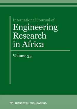 Abbildung von International Journal of Engineering Research in Africa Vol. 33 | 1. Auflage | 2017 | Volume 33 | beck-shop.de