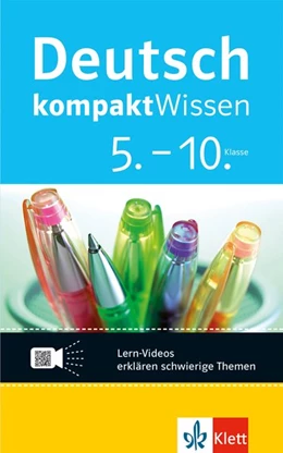 Abbildung von Deutsch KompaktWissen Deutsch 5.-10. Klasse. Mit Lern-Videos online | 1. Auflage | 2018 | beck-shop.de