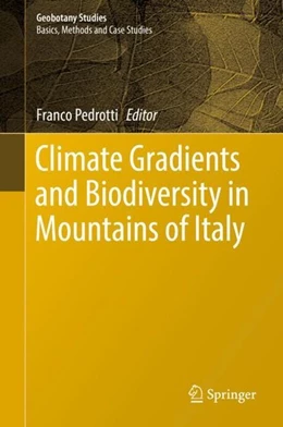 Abbildung von Pedrotti | Climate Gradients and Biodiversity in Mountains of Italy | 1. Auflage | 2017 | beck-shop.de
