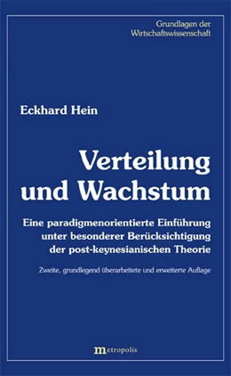 Abbildung von Hein | Verteilung und Wachstum | 2. Auflage | 2018 | beck-shop.de