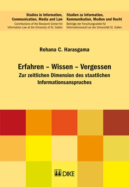 Abbildung von Harasgama | Erfahren - Wissen - Vergessen | 1. Auflage | 2017 | beck-shop.de