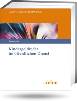Abbildung von Lange / Sander † | Kindergeldrecht im öffentlichen Dienst - ohne Aktualisierungsservice | 1. Auflage | 2021 | beck-shop.de