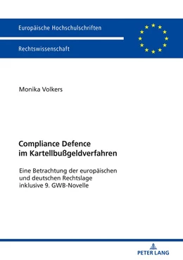 Abbildung von Volkers | Compliance Defence im Kartellbußgeldverfahren | 1. Auflage | 2018 | beck-shop.de