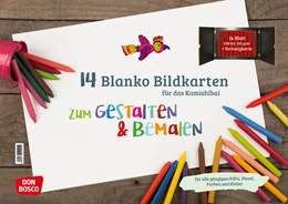 Abbildung von 14 blanko Bildkarten zum Gestalten & Bemalen für das Kamishibai | 1. Auflage | 2018 | beck-shop.de