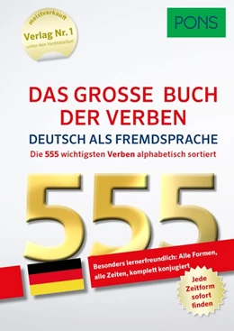 Abbildung von PONS Das große Buch der Verben Deutsch als Fremdsprache | 1. Auflage | 2018 | beck-shop.de