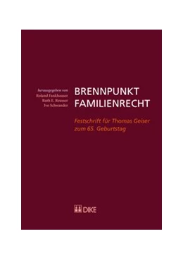 Abbildung von Schwander / Reusser | Brennpunkt Familienrecht | 1. Auflage | 2017 | beck-shop.de