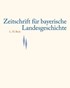 Cover:, Zeitschrift für bayerische Landesgeschichte Band 70 Heft 3/2007