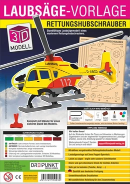 Abbildung von 3D Laubsägevorlage Rettungshubschrauber | 1. Auflage | 2017 | beck-shop.de
