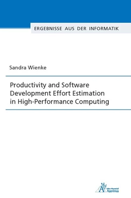 Abbildung von Wienke | Productivity and Software Development Effort Estimation in High-Performance Computing | 1. Auflage | 2017 | beck-shop.de