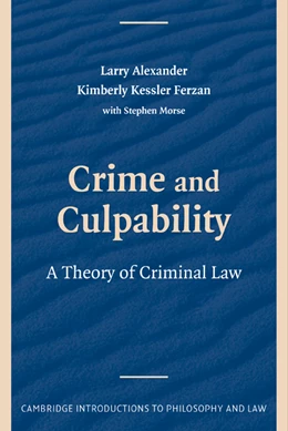 Abbildung von Alexander / Ferzan | Crime and Culpability | 1. Auflage | 2009 | beck-shop.de