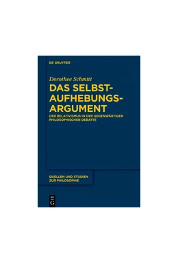 Abbildung von Schmitt | Das Selbstaufhebungsargument | 1. Auflage | 2024 | beck-shop.de