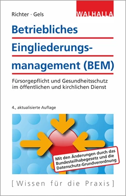 Abbildung von Gels / Richter | Betriebliches Eingliederungsmanagement (BEM) | 4. Auflage | 2019 | beck-shop.de