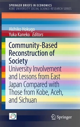 Abbildung von Hokugo / Kaneko | Community-Based Reconstruction of Society | 1. Auflage | 2018 | beck-shop.de