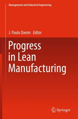 Abbildung von Davim | Progress in Lean Manufacturing | 1. Auflage | 2018 | beck-shop.de