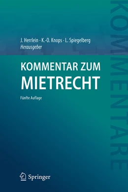 Abbildung von Herrlein / Knops | Kommentar zum Mietrecht | 5. Auflage | 2021 | beck-shop.de