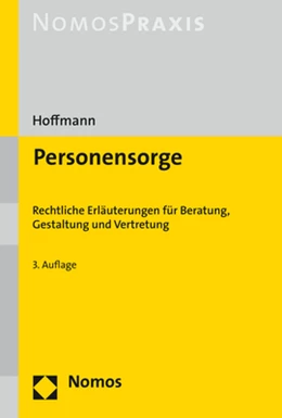 Abbildung von Hoffmann | Personensorge | 3. Auflage | 2018 | beck-shop.de