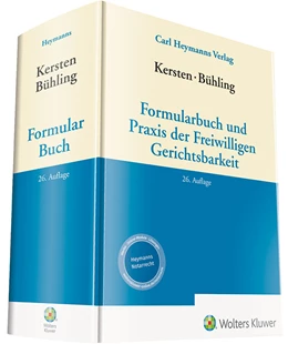 Abbildung von Kersten / Bühling (Hrsg.) | Formularbuch und Praxis der Freiwilligen Gerichtsbarkeit | 26. Auflage | 2019 | beck-shop.de