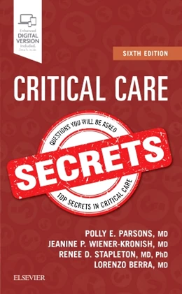 Abbildung von Parsons / Wiener-Kronish | Critical Care Secrets | 6. Auflage | 2018 | beck-shop.de