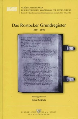 Abbildung von Münch | Das Rostocker Grundregister 1550-1600 | 1. Auflage | 2018 | beck-shop.de