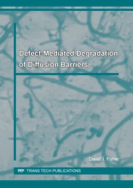 Abbildung von Fisher | Defect-Mediated Degradation of Diffusion Barriers | 1. Auflage | 2018 | beck-shop.de