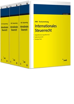 Abbildung von IWB-Textsammlung - Internationales Steuerrecht - ohne Aktualisierungsservice | 1. Auflage | 2023 | beck-shop.de
