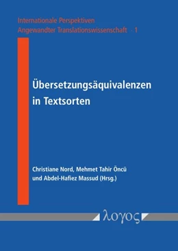 Abbildung von Massud / Öncü | Übersetzungsäquivalenzen in Textsorten | 1. Auflage | 2017 | 1 | beck-shop.de