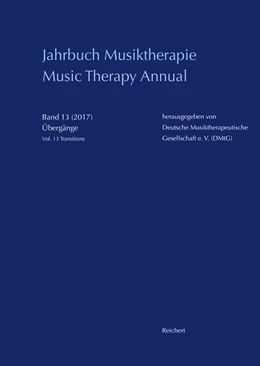 Abbildung von Jahrbuch Musiktherapie / Music Therapy Annual | 1. Auflage | 2017 | 13 | beck-shop.de