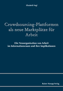 Abbildung von Vogl | Crowdsourcing-Plattformen als neue Marktplätze für Arbeit | 1. Auflage | 2018 | beck-shop.de
