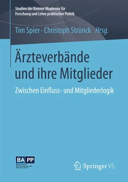 Abbildung von Spier / Strünck | Ärzteverbände und ihre Mitglieder | 1. Auflage | 2018 | beck-shop.de