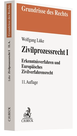 Abbildung von Lüke | Zivilprozessrecht I | 11. Auflage | 2020 | beck-shop.de