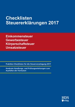 Abbildung von Arndt / Perbey | Checklisten Steuererklärungen 2017 | 1. Auflage | 2018 | beck-shop.de