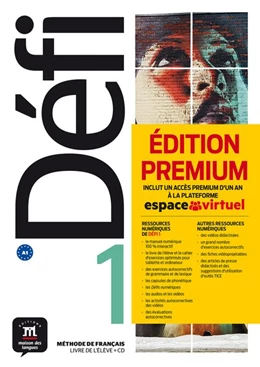 Abbildung von Défi 1 (A1). Livre de l'élève + CD + Premium | 1. Auflage | 2018 | beck-shop.de