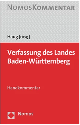 Abbildung von Haug (Hrsg.) | Verfassung des Landes Baden-Württemberg | 1. Auflage | 2018 | beck-shop.de