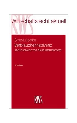 Abbildung von Sinz / Lübbke | Verbraucherinsolvenz | 4. Auflage | 2024 | beck-shop.de