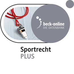 Abbildung von beck-online. Sportrecht PLUS | 1. Auflage | | beck-shop.de