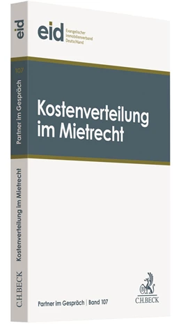 Abbildung von Kostenverteilung im Mietrecht | 1. Auflage | 2018 | Band 107 | beck-shop.de