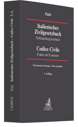 Abbildung von Patti | Italienisches Zivilgesetzbuch = Codice Civile Italiano | 3. Auflage | 2019 | beck-shop.de