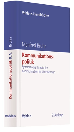 Abbildung von Bruhn | Kommunikationspolitik | 9. Auflage | 2019 | beck-shop.de