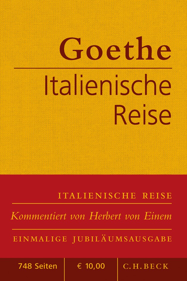 Cover: Goethe, Johann Wolfgang von, Italienische Reise