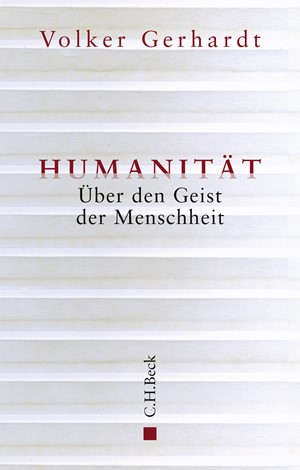 Cover: Volker Gerhardt, Humanität