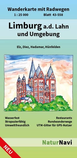 Abbildung von Limburg a.d. Lahn und Umgebung 1 : 25 000, Blatt 43-558 | 1. Auflage | 2021 | beck-shop.de
