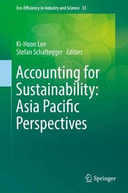 Abbildung von Lee / Schaltegger | Accounting for Sustainability: Asia Pacific Perspectives | 1. Auflage | 2018 | beck-shop.de