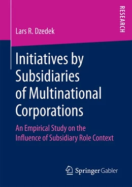Abbildung von Dzedek | Initiatives by Subsidiaries of Multinational Corporations | 1. Auflage | 2018 | beck-shop.de