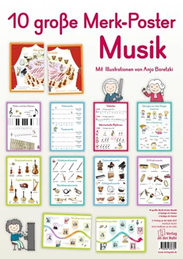 Abbildung von Verlag an der Ruhr | 10 große Merk-Poster Musik | 1. Auflage | 2017 | beck-shop.de