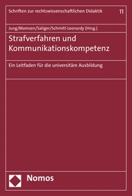 Abbildung von Jung / Momsen | Strafverfahren und Kommunikationskompetenz | 1. Auflage | 2019 | 11 | beck-shop.de