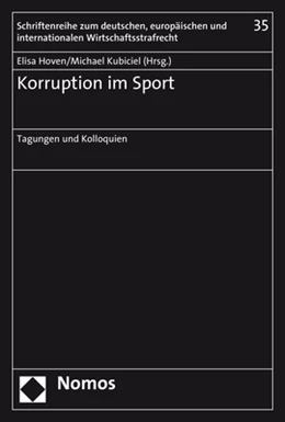 Abbildung von Hoven / Kubiciel (Hrsg.) | Korruption im Sport | 1. Auflage | 2018 | 35 | beck-shop.de