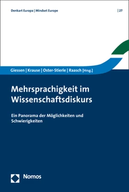 Abbildung von Giessen / Krause | Mehrsprachigkeit im Wissenschaftsdiskurs | 1. Auflage | 2018 | 27 | beck-shop.de