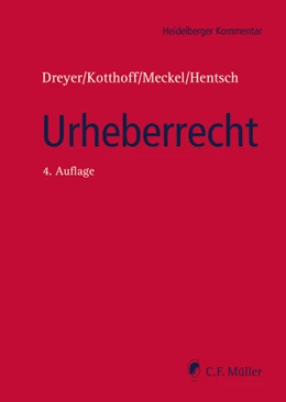 Abbildung von Dreyer / Kotthoff | Urheberrecht | 4. Auflage | 2018 | beck-shop.de