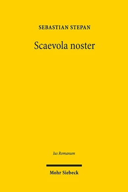 Abbildung von Stepan | Scaevola noster | 1. Auflage | 2018 | beck-shop.de